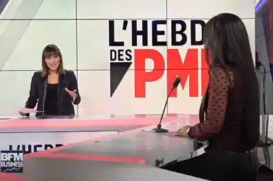 Dorothée Baude in the Hebdo des PME on BFM TV