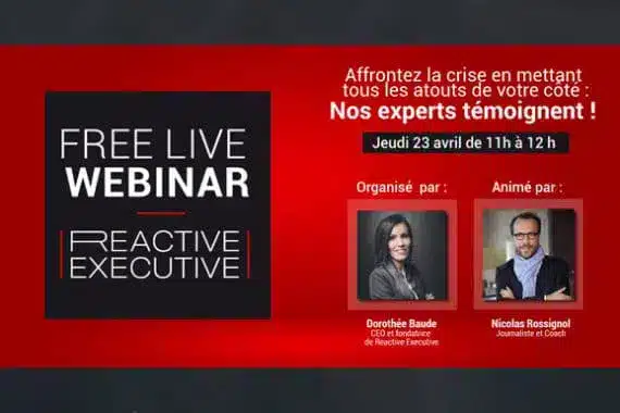 Webinar Replay – “Face the crisis by putting all the assets…”