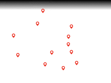 Zone d'intervention de notre entreprise de management de transition