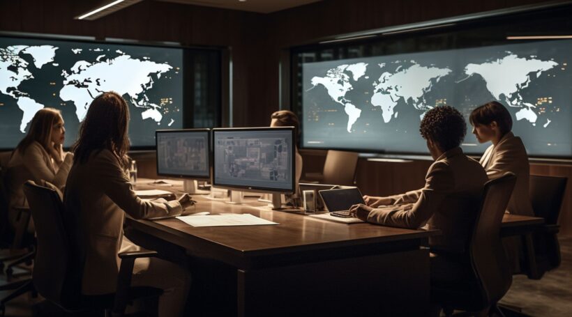 How does an interim HR manager manage a social plan?